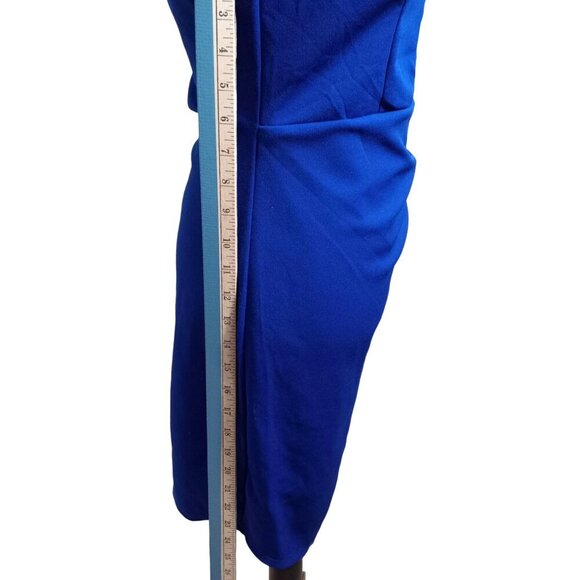 Emerald Sundae Womens Blue Asymmetrical Hem Spaghetti Strap Dress Size Large - Picture 8 of 9